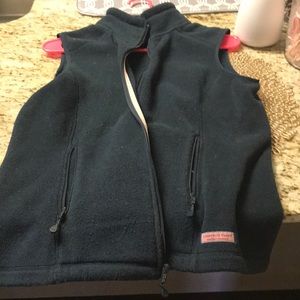 Vineyard vines fleece vest